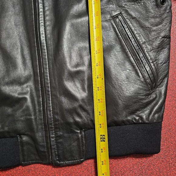 VTG Tony Nowak Country Star Hollywood Leather Jacket L Western Rockabilly Retro - Picture 7 of 12